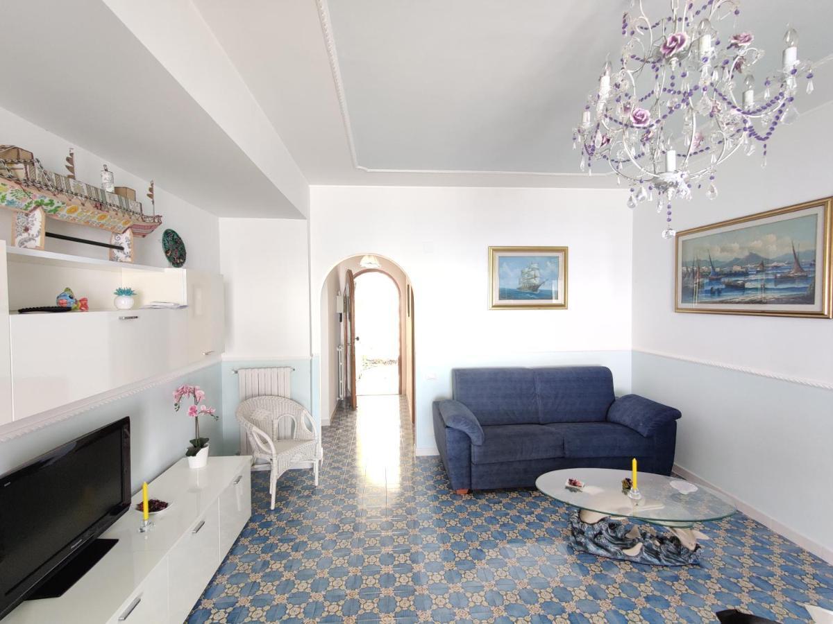 Ferienwohnung Casa La Scogliera Praiano Exterior foto
